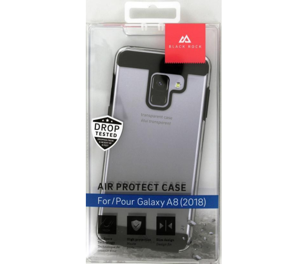 Etui BLACK ROCK Air Protect do Samsung A8 2018 czarne - 1383006 - zdjęcie 4